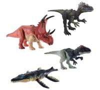 Mattel - Jurassic World Wild Dinosaur Figure Roars and Hits Assorted Models (HLP