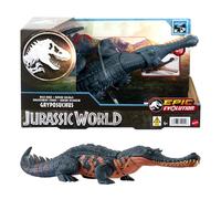 Mattel Jurassic World Wild Roar Gryposuchus Dinosaur Figure with Continuing Roar