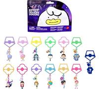 Mattel Kpop Demon Hunters Coffret Mini-Révélation Hello Friend Mini-Figurines Porte-clés à Collectionner HUNTR/X, Saja Boys, Derpy, Susie, et Plus Encore, avec Breloques et Accessoires, JTC89