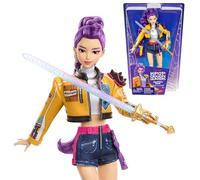 Mattel Kpop Demon Hunters Rumi How It’s Done de HUNTR/X Poupée dans sa Tenue de scène avec Microphone et épée, JRN35