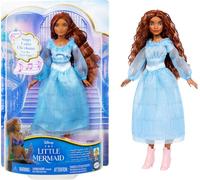 Mattel La petite sirène chante et découvre la poupée Ariel dans une robe distinctive, jouet inspiré du film