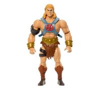 Mattel Figurine articulée Musclor de 14 cm – années 80, armure amovible, épée, bouclier, JFW98