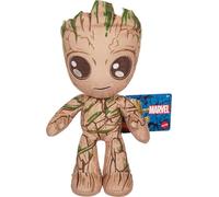 Mattel Marvel Figurine en peluche Groot Super Hero 20,3 cm Jouet de collection Cadeau pour enfants et fans âgés de 3 ans et plus, HMB40