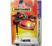 Mattel Matchbox 2007 MBX Metal 1:64 Scale Die Cast Car # 30 - 1963 White Pearl Cadillac Hearse by Matchbox