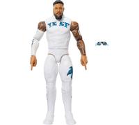 Mattel Mattel WWE Figurine articulée Main Event Jey USO de 15 cm à Collectionner, n° 161, 14 Points d’Articulation et Look réaliste, JHH87