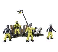 Mattel Mega Bloks Call of Duty - Collector Construction Set of 4 - Hazmat Zombies Mob (Cnk31)