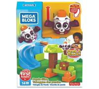 MATTEL Mega Bloks Guck-Guck Panda Rainforest Set (14 pièces) GKX68 - Nouveau /