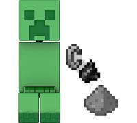 Mattel Minecraft Assortiment de figurines articulées et d’accessoires, 8 cm, design pixélisé (les personnages peuvent varier) HTL80