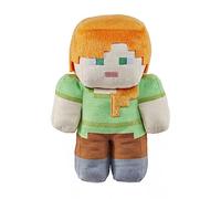 Mattel Minecraft Assortiment de jouets avec Peluche à l’effigie des personnages (20 cm) inspirés du jeu vidéo, à collectionner, Jouet Enfant, Dès 3 ans, HLN12