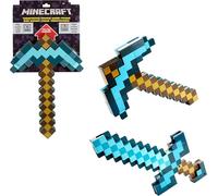 Mattel Minecraft Épée et pioche Diamant Transformable