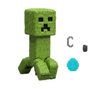 Mattel Figurine articulée Creeper 10 cm avec accessoires – Minecraft : Le Film (JFR58)