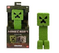 Mattel Minecraft Figurine articulée Creeper de 30 cm à collectionner, inspirée de "Minecraft : Le Film", JFR66
