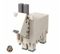 Mattel Figurine Minecraft Créer-un-portail Chèvre HDV15 – Jouet d'action inspiré du jeu vidéo