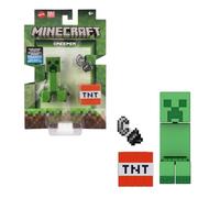 Mattel Minecraft Figurines et accessoires Collection 8,3 cm échelle avec motif pixel (les figurines peuvent varier)