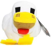 Mattel Minecraft HWF87 Figurine de poulet en peluche de 20,3 cm, cadeau pour les fans de 3 ans et plus