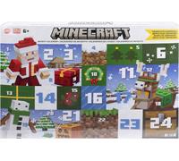 Mattel Calendrier de l'Avent Minecraft – Figurine 3,25''