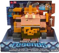 Mattel Minecraft Legends Figurine Articulée Gardien Du Portail Avec Fonctions D’Attaque Et Accessoire, À Collectionner, Jouet Enfant, Dès 6 Ans, GYR77