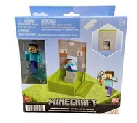 Mattel - Minecraft Micro Collection - Steve /w Diamond Mine Playset
