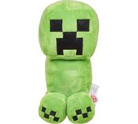 Mattel Minecraft peluche Creeper 20 cm, jouet à collectionner pour fans du jeu vidéo et enfants dès 3 ans, HBN40