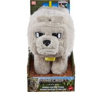 Mattel Minecraft Peluche Dennis avec des Sons