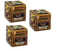 Mattel Minecraft Série 17 Mini figurines de la série Mythologie égyptienne de FYH37-999H (lot de 3 boîtes aveugles)