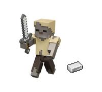 Mattel Minecraft Vanilla Figurine d'action Husk 3,25" pour enfants de 6 ans et plus