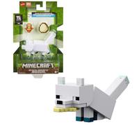 Mattel Minecraft Vanilla Figurine d'action renard arctique 3,25" pour enfants de 6 ans et plus