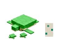 Mattel Minecraft Vanilla Figurine d'action Tortue 3,25" pour enfants de 6 ans et plus