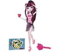 Mattel - Monster High poupée draculaura tenue de plage skull shore G