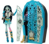 Monster High Monstrueux Secrets Frankie Stein Coffret Énigmes à Hauntlywood avec poupée, Dressing et Plus de 19 Surprises Glamour, Dont des vêtements pour poupée, JBG81