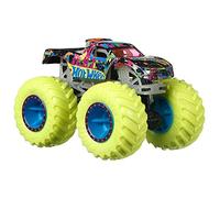 Mattel Hot Wheels – Véhicule Monster Truck Phosphorescent – Modèle aléatoire