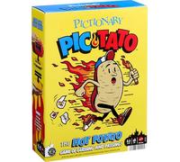Mattel Pictionary Pic-Tato Jeu de patate chaude, parle et joue de la musique, famille et enfants, adultes avec marqueurs et planches effaçables