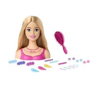Mattel Playset Poupée BARBIE Tête De Coiffure Cheveux Blonds