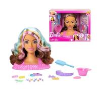Mattel Playset Poupée BARBIE Tête De Coiffure De Luxe Cheveux Châtains