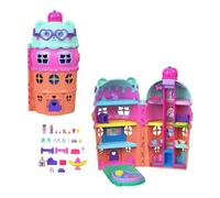 Polly Pocket Coffret Maison Cornet de Glace JFT91 avec 2 mini-figurines rose