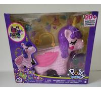 MATTEL POLLY POCKET Licorne en fête avec + de 20 surprises dès 4 ans