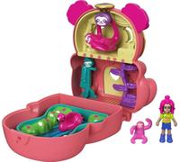 Mattel Polly Pocket Set d'ouverture et de rotation paresseux (GTM59)