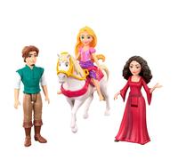 Mattel Poupée Rapunzel – Set de personnages rose pour enfants