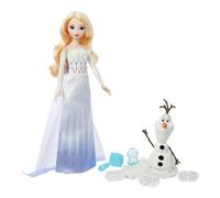 Mattel Poupée Elsa Disney Frozen Avec Timbre Personnage Olaf (28cm)