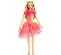 Mattel Poupée Glinda HXT63 – cheveux blonds, tenue de bal amovible et accessoires