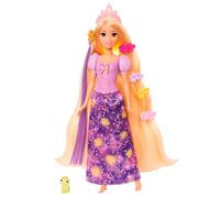 Mattel Poupée Rapunzel aux cheveux magiques Disney Princesse Rose Enfants
