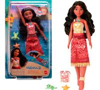 Mattel Swimming Moana Disney Princess Doll Rose Enfants