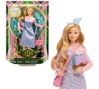 Mattel Poupée universelle et accessoires avec cheveux blonds stylés, posabilité et look uniforme scolaire amovible