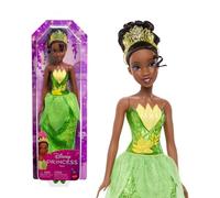 Tiana Poupée 29 cm, Mattel Poupée Disney Princesses habillage et accessoires HLW04