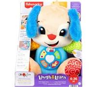 Fisher-Price Rires et Éveil Peluche musicale avec activités d’éveil Puppy Éveil Progressif, pour bébés et enfants +6 mois, version multilingue: Néerlandais, anglais, français, allemand, italien, JFD20