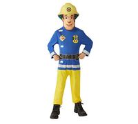 Mattel Rubies - Sam Le Pompier Officiel -Déguisement Classique Sam Le Pompier, Multicolore, 5-6 Ans