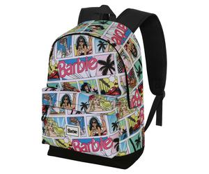 Mattel Sac à dos 'Barbie' azur / vert clair / rose clair / noir, Taille One Size