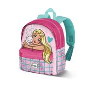 Mattel Sac à dos 'Barbie' beige / aqua / rose / rose, Taille One Size