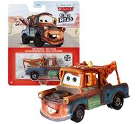 Mattel Sélection Véhicules Racing Style | Disney Cars | Die Cast 1:55 Voiture, DXV29N Cars 3 Single:Hook / Mater Road Trip