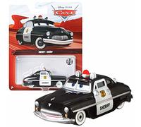Mattel Sélection Véhicules Racing Style | Disney Cars | Die Cast 1:55 Voiture, DXV29N Cars 3 Single:Sheriff